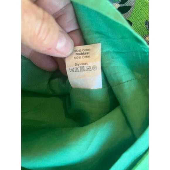 J.CREW WOMEN 4 FLORAL COTTON DRESS SLEEVELESS SUMMER PREPPY WEDDING SPRING TRIP - Picture 10 of 12